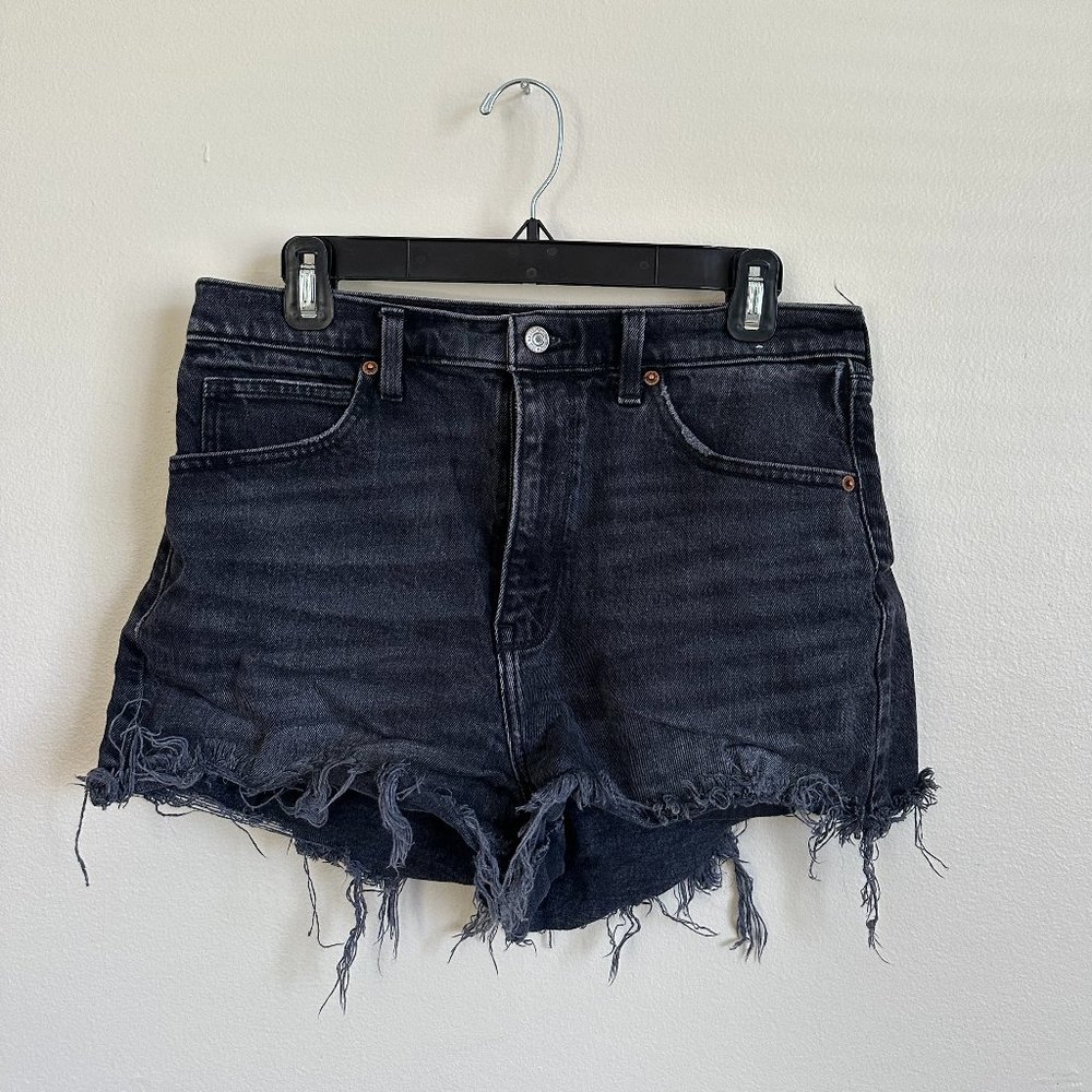 Abercrombie & Fitch Black Jean Shorts | Size 30